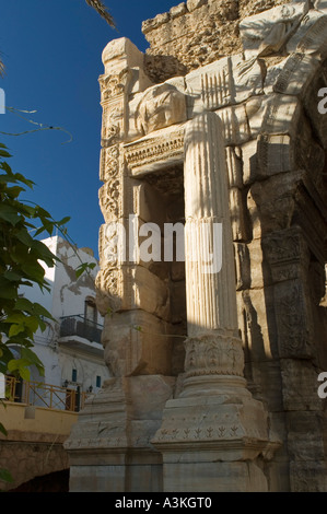 Arc de Triomphe de Marc Aurel, Marcus Aurelius, à Tripoli, Libye Banque D'Images