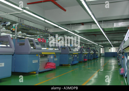 L'usine de laine, tissu Banque D'Images