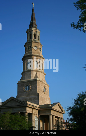 St Philip's Episcopal Church Charleston en Caroline du Sud Banque D'Images