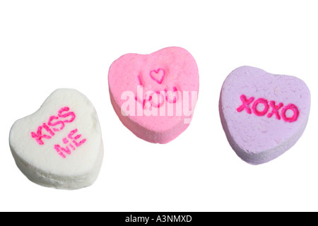 Valentines Day Candy Banque D'Images