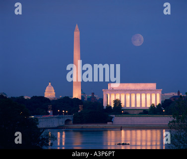 USA WASHINGTON DC SKYLINE Banque D'Images