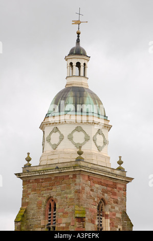 Pepperpot de l'ancienne église clocher de Saint Pierre et de Saint Paul Upton à Severn Banque D'Images