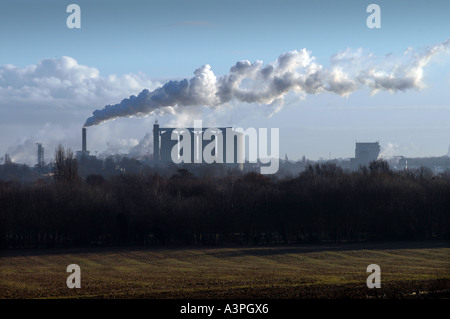 La production de sucre britannique pendant la campagne à Bury St Edmunds, Suffolk, Angleterre. Banque D'Images