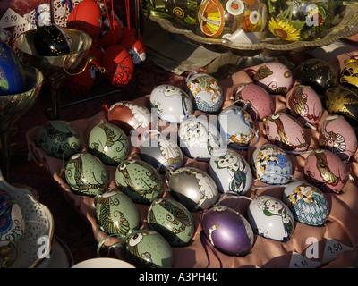 Vienne, marché de Pâques au château de Schönbrunn Banque D'Images