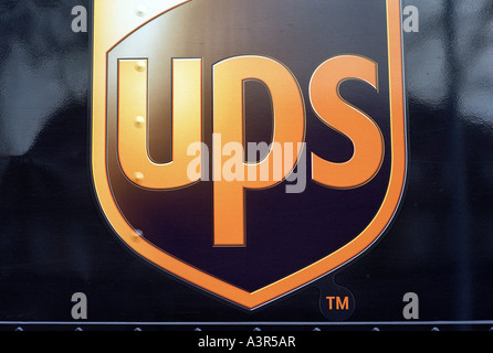 Logo de UPS Banque D'Images