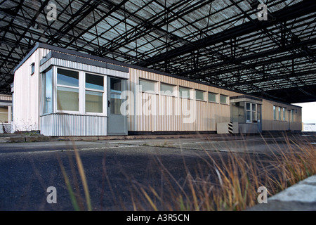 Mémorial à la division de l'Allemagne dans la région de Marienborn Banque D'Images