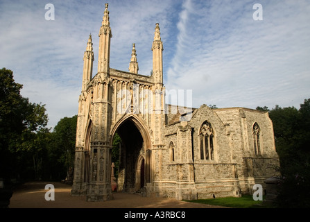 Chapelle anglicane Nunhead Cemetery London England UK Banque D'Images