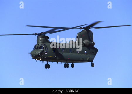 Boeing Chinook HC1 exploités par 18(B) de l'Escadron Joint Helicopter Command Banque D'Images