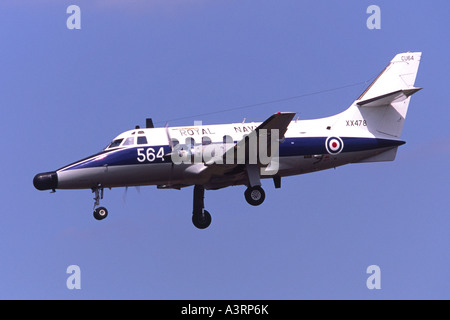 Scottish Aviation Jetstream HP-137 T2 exploités par 750 de la Royal Navy NAS Banque D'Images