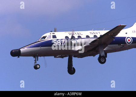 Scottish Aviation Jetstream HP-137 T2 exploités par 750 de la Royal Navy NAS Banque D'Images