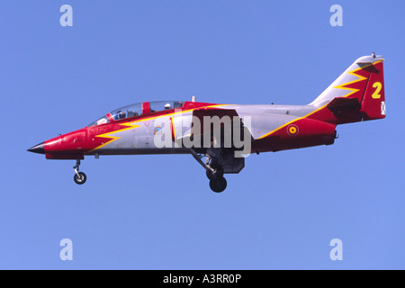 Le CASA 101 de la Patrulla Aguila Banque D'Images