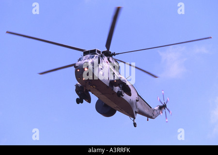 Westland Sea King ASAC7 exploités par 849 de la Royal Navy NAS Banque D'Images