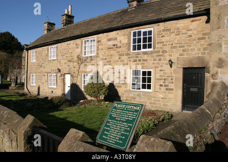 Plague Cottages, Eyam, Derbyshire Banque D'Images