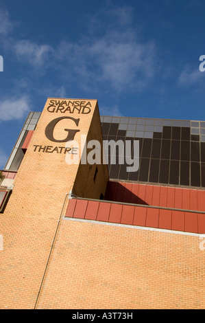Le Grand Theatre West Glamorgan Swansea au Pays de Galles Banque D'Images