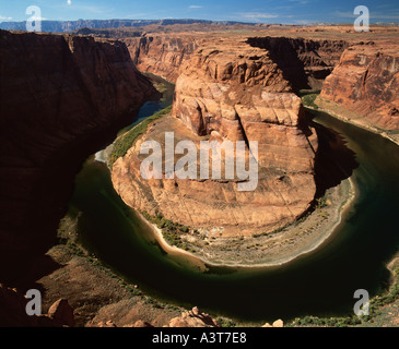 États-unis d'Amérique, Arizona, Glen Canyon, Colorado river, Muleshoe Bend Banque D'Images