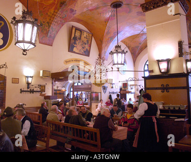 Hofbraeuhaus Munich, Bavière, Allemagne Banque D'Images