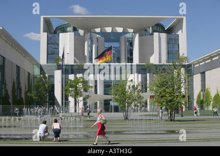 La chancellerie dans la capitale allemande Berlin, Allemagne Banque D'Images