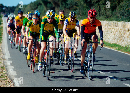 Coureur cycliste Banque D'Images