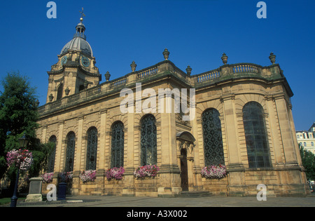 Dans l'église St Philippe Colmore Row a été consacrée comme la cathédrale Birmingham West Midlands England UK GB EU Europe Banque D'Images