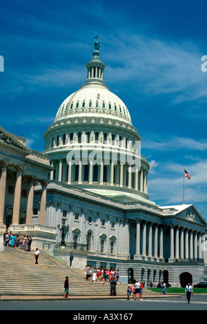 Du Capitole des États-Unis. Washington DC District de Columbia USA Banque D'Images