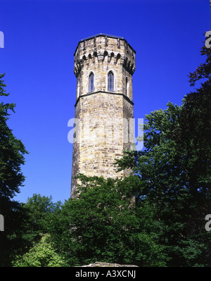 Géographie / billet, l'Allemagne, en Rhénanie du Nord-Westphalie, Dortmund, châteaux, château, Vincketurm Hohensyburg, construction : 1857, l'Europe, ni Banque D'Images