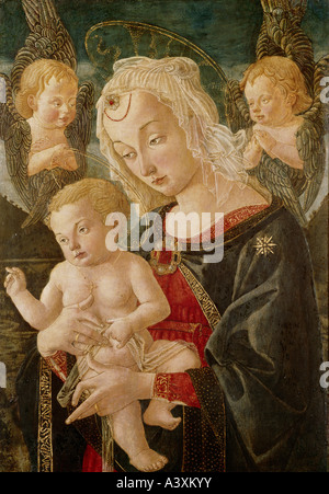 'Fine Arts, Fiorentino, Pier Francesco, (vers 1444 - 1497), peinture, 'Madonna', Zagreb, historique, historique, Europa, l'Italie, Banque D'Images