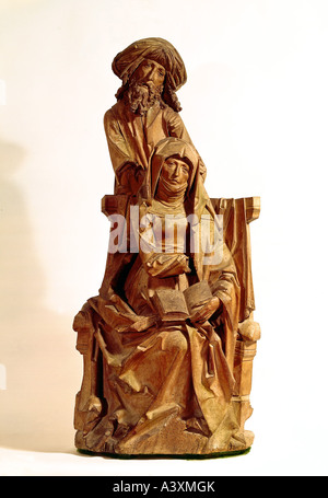 Beaux-arts, Tilman Riemenschneider,, (autour de 1460 - 7.7.1531), Maria Cleophar et Alphée, vers 1510, Harburg, Co Art baronnial Banque D'Images