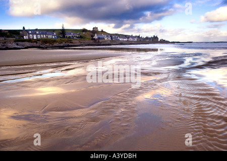 Plage de Sandend, près de Banff dans le Nord Est de l'Ecosse Banque D'Images