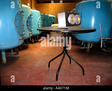 L'usine de fermentation vinicole,1 Banque D'Images