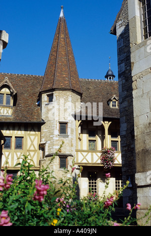 FRANCE BOURGOGNE BEAUNE MUSÉE DU VIN MUSÉE DU VIN ancienne résidence des ducs de Bourgogne 15e siècle Banque D'Images