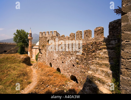 La Turquie Anamur Mamure Kalesi château Banque D'Images