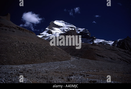 Mont Kailash, Tibet de l'Ouest Banque D'Images