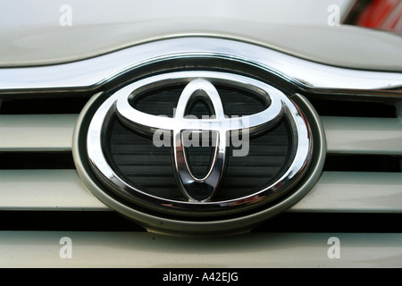 Badge Toyota Galles GO UK 2007 Banque D'Images