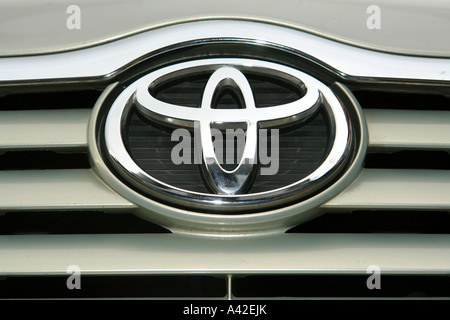 Badge Toyota Galles GO UK 2007 Banque D'Images