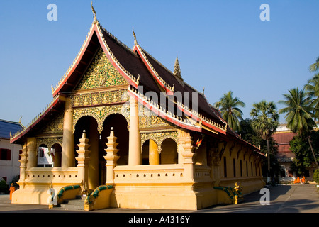 Wat Ong Teu Mahawihan Vientiane Laos Banque D'Images