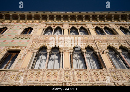 Villa Crespi - palais aristocratique au Maroc style. Orta San Giulio, Verbania, Italie Banque D'Images