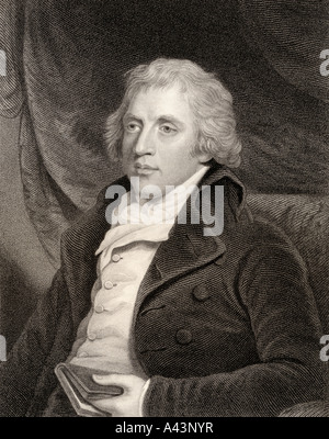 William Gifford, 1756-1826. Critique anglais, rédacteur en chef, poète, satiriste et controversé. Banque D'Images