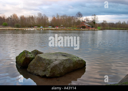 Trois Sœurs Recreation Area est de Ashton dans Makerfield Wigan précédemment le Hall Colliery Garswood Banque D'Images