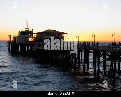 Santa Monica Pier Banque D'Images
