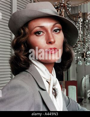 FAYE DUNAWAY actrice américaine Banque D'Images