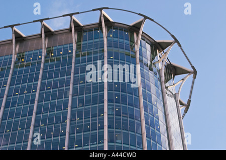 Close up detail du bâtiment en place Citypoint Ropemaker Banque D'Images