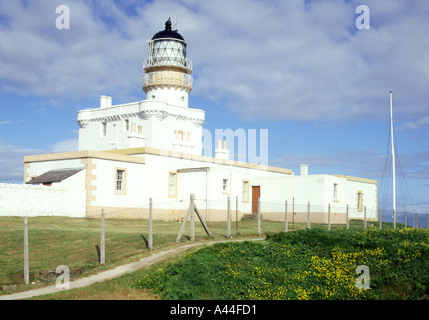 dh Kinnaird Head Phare FRASERBURGH ABERDEENSHIRE Path Scotland phare navigation Light Coastal Museum of scottish Lighthouses Banque D'Images