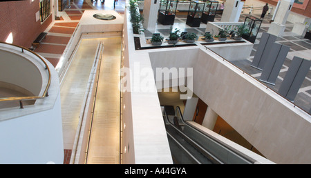 UK Angleterre Londres british library interior Banque D'Images