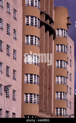 Baird House bâtiment Art déco une fois le Beresford Hotel Sauchiehall Street Glasgow Banque D'Images