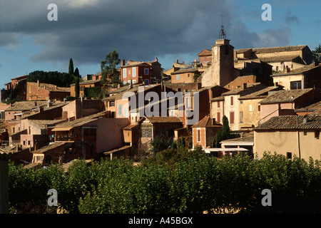 France Provence Vaucluse Roussillon Banque D'Images