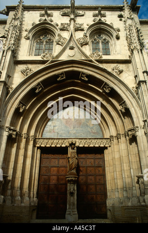 Carpentras France Le 15e C Porte des Juifs de la Cathédrale St Siffrein Banque D'Images