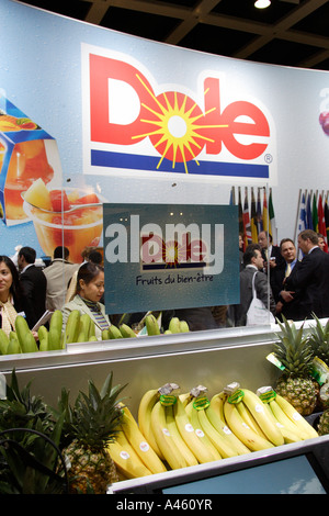 Stand de Dole Food Company à la Fruit Logistica 2006, Berlin, Allemagne Banque D'Images