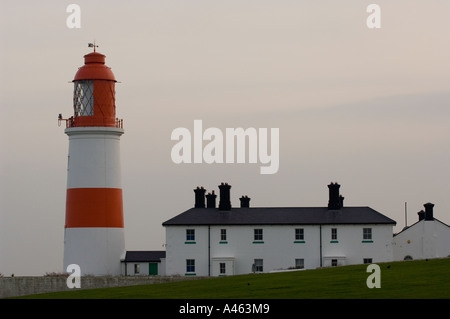 Souter phare, Sunderland, Tyne et Wear, Angleterre Banque D'Images