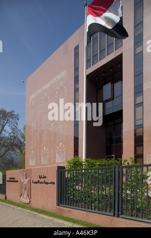 Ambassade de la République arabe d'Egypte à Berlin, Allemagne Banque D'Images