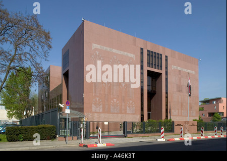 Ambassade de la République arabe d'Egypte à Berlin, Allemagne Banque D'Images